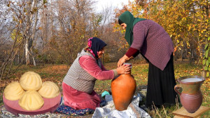درست کردن کره و پنیر به روش سن...