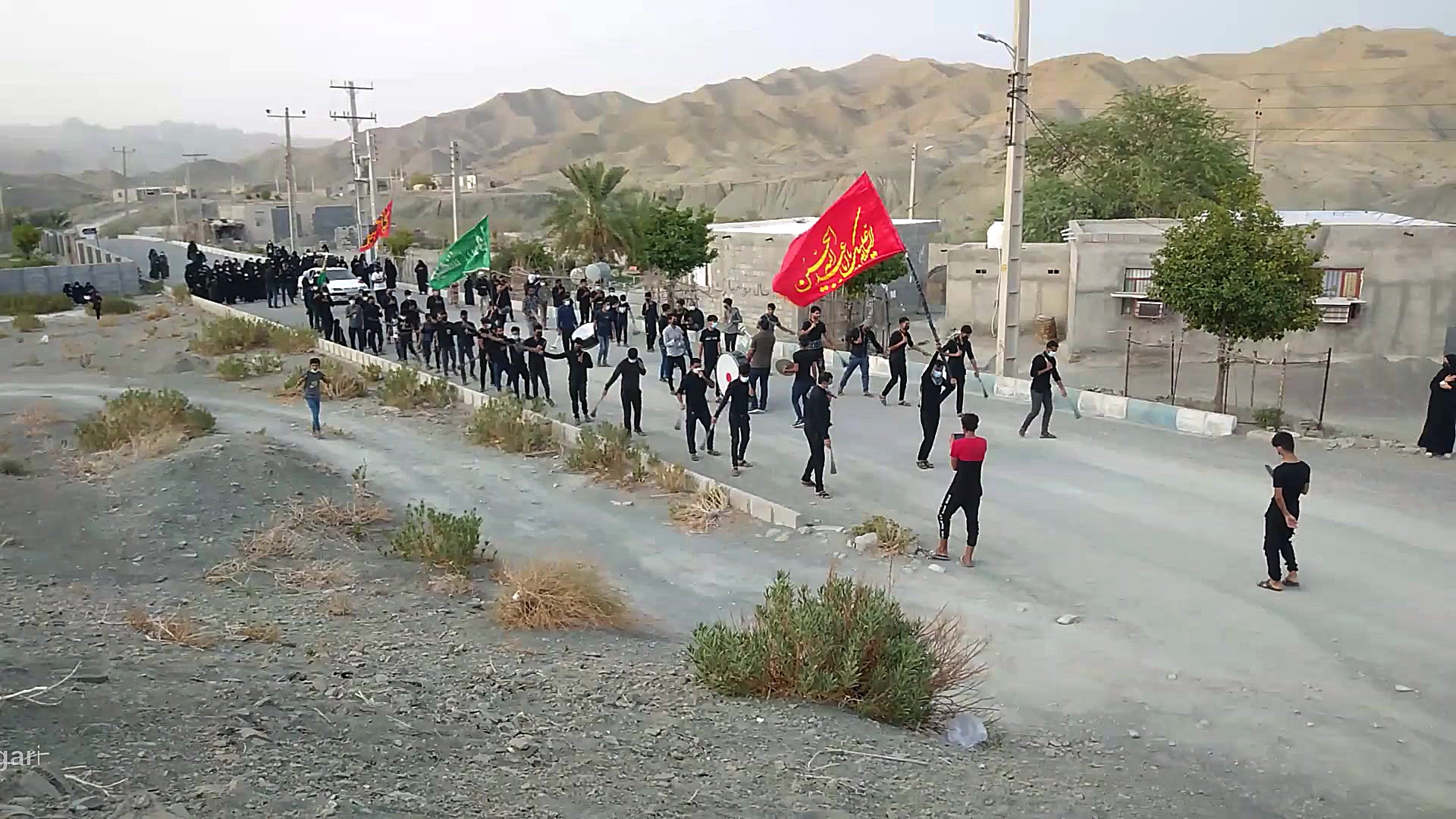 عزاداری محرم 1400 روستای گروغ