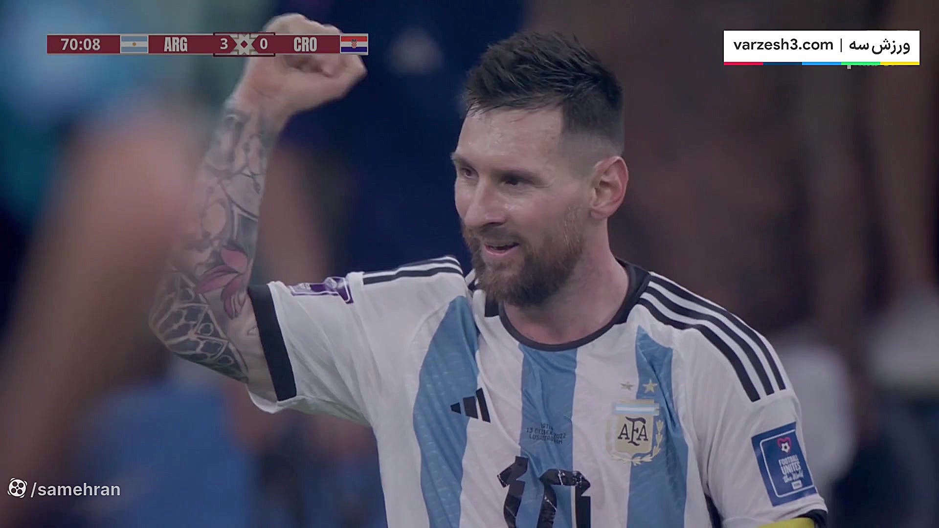 خلاصه بازی آرژانتین 3  کرواسی...