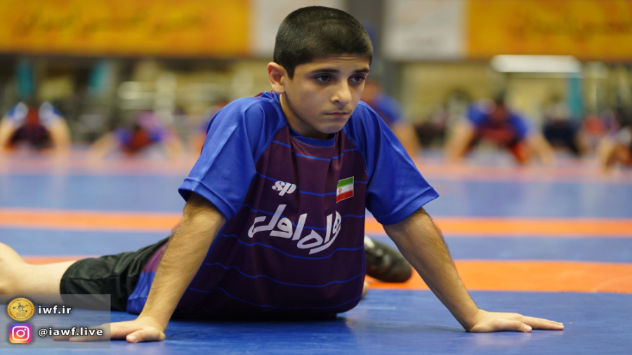 کلیپی از تمرین تیم ملی کشتی فر...