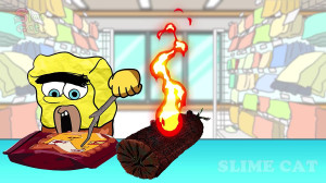 چالش غذایی باب اسفنجی