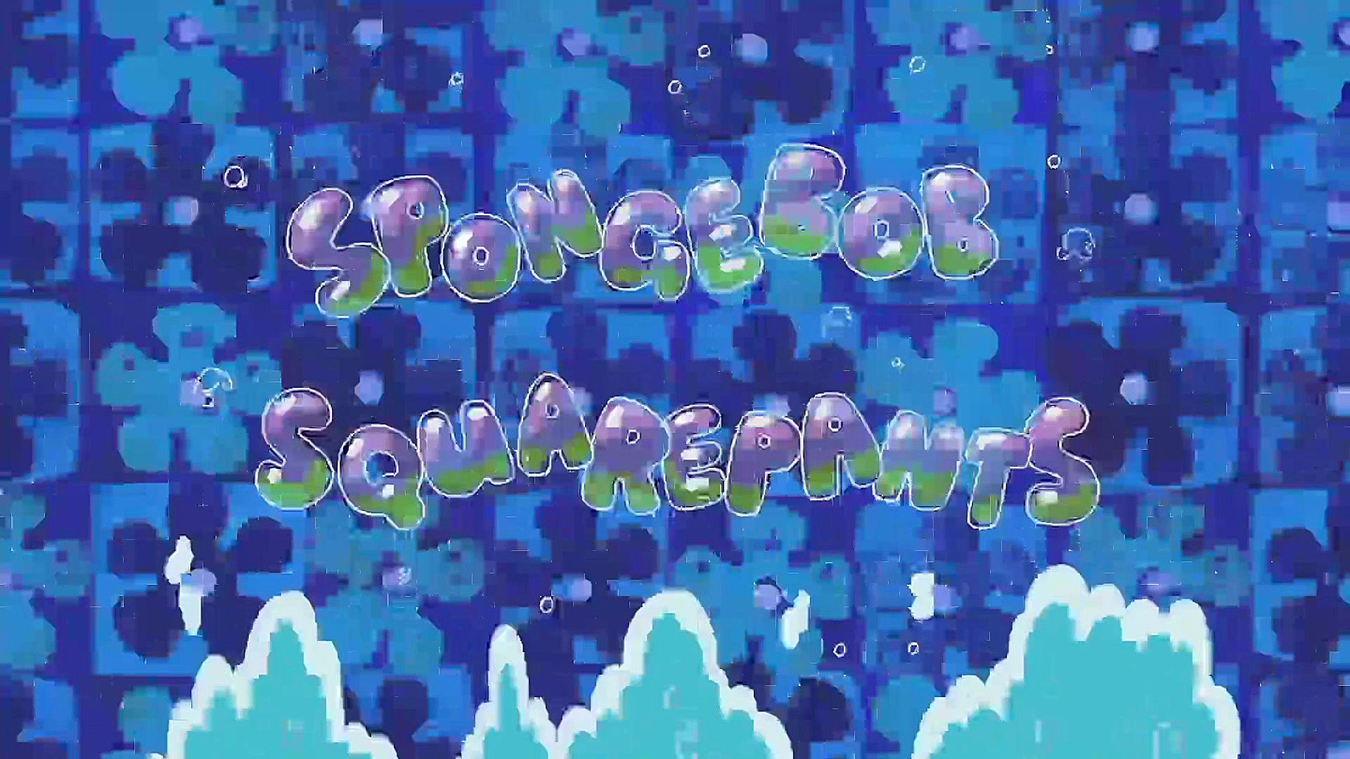 باب اسفنجی شلوار مکعبی