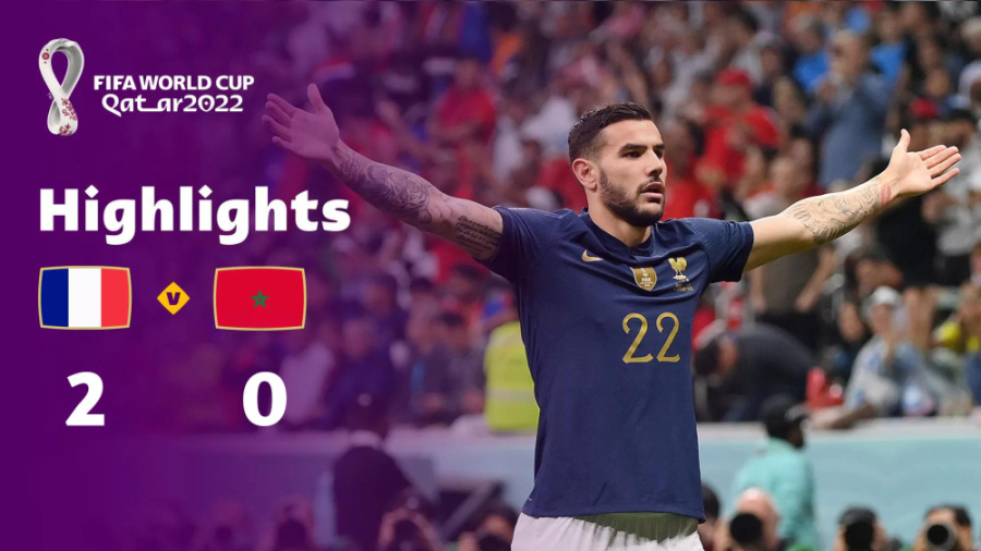 فرانسه ۲ ۰ مراکش | خلاصه بازی...