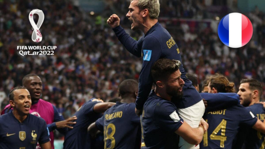 مسیر راه یابی تیم ملی فرانسه ب...