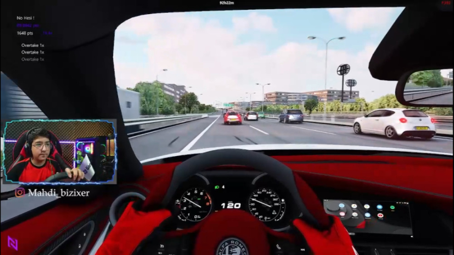 assetto corsa با فرمان بازی |...