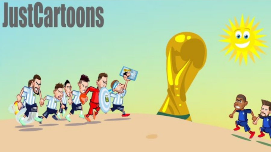 کارتون مسیر رسیدن آرژانتین به...