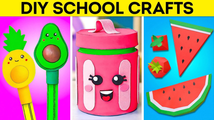 20 کاردستی و لوازم مدرسه زیبا...