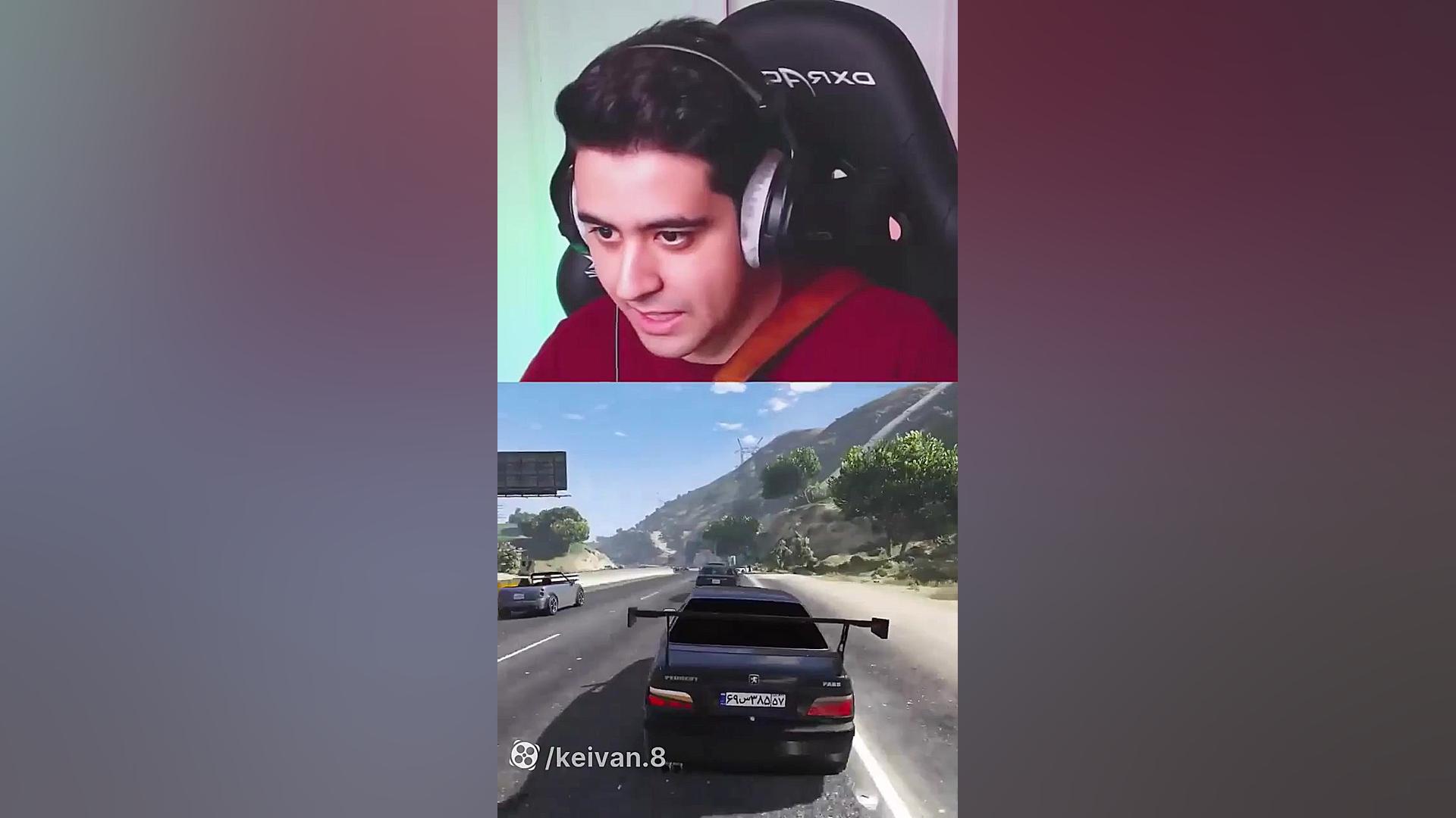 فرق رانندگی ایرانی ها و خارجی...