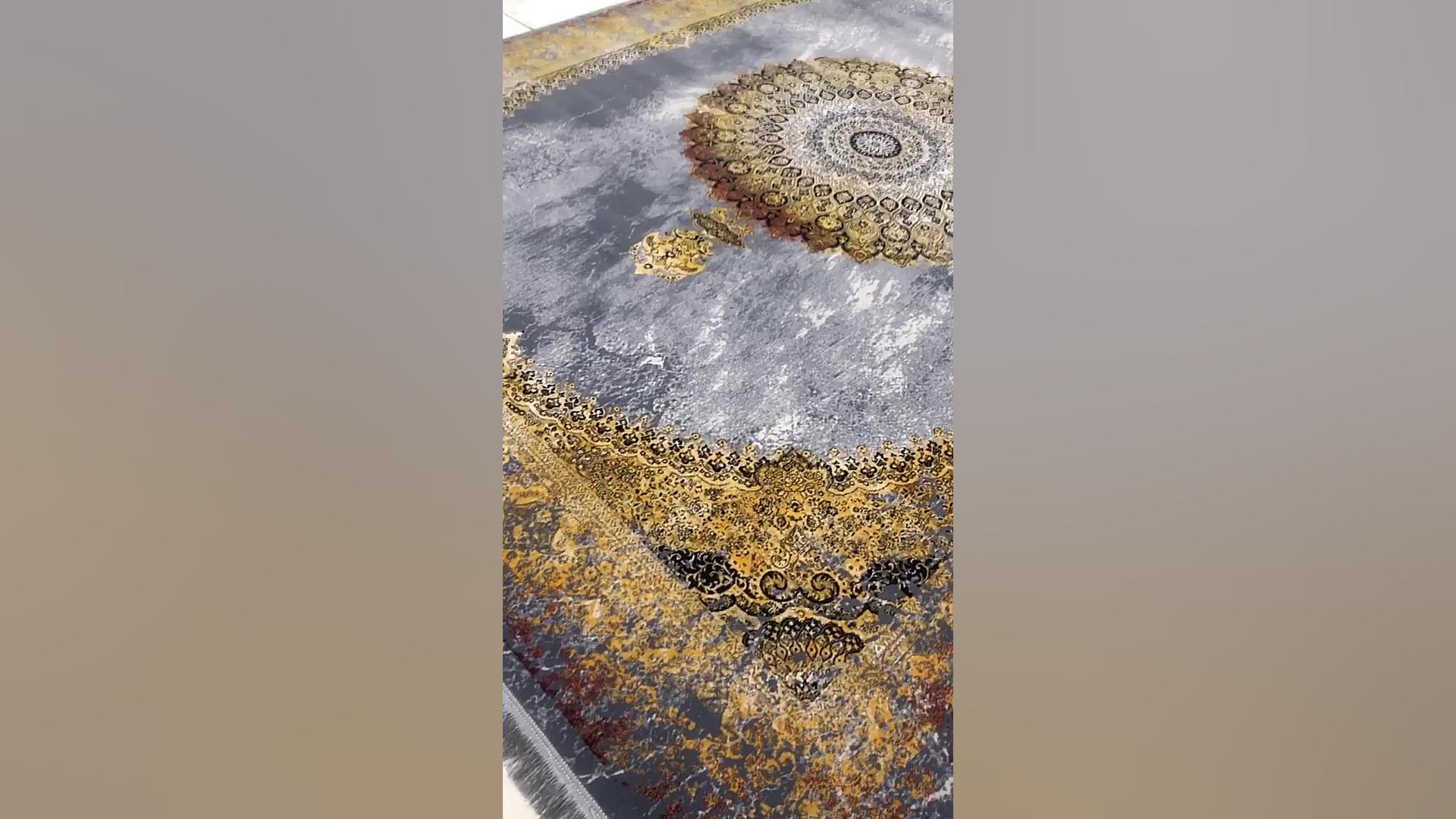 فرش وینتیج زمینه دودی