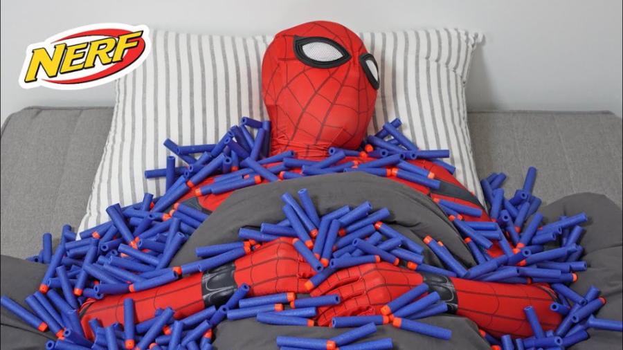 چالش نرف مرد عنکبوتی اسپایدرمن...