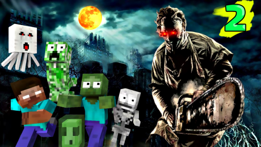 ماینکرفت اما هیولای اره برقی !...