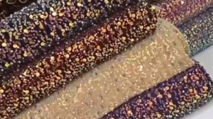 پارچه مخمل پولک و ملیله و منجو...