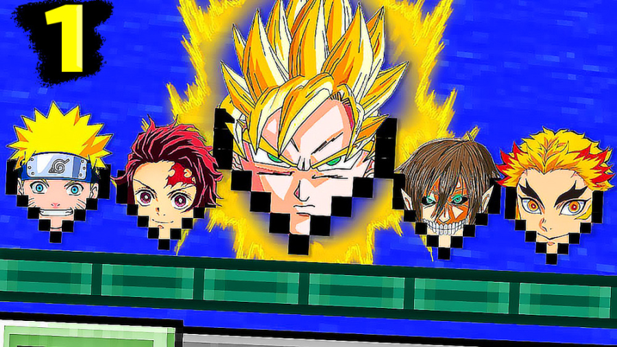 ماینکرفت اما نبرد انیمه ای !!!...