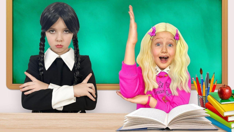 ساشا جدید  چالش صورتی و مشکی...