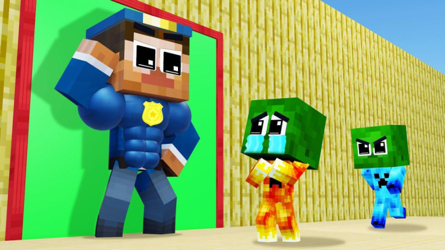 کارتون ماینکرافت  دنیای ماینکر...