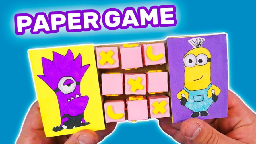 آموزش اوریگامی , ساخت بازی دوز...