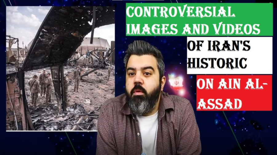 Controversial images and videos of Iran's historic attack on Ain al-Assad