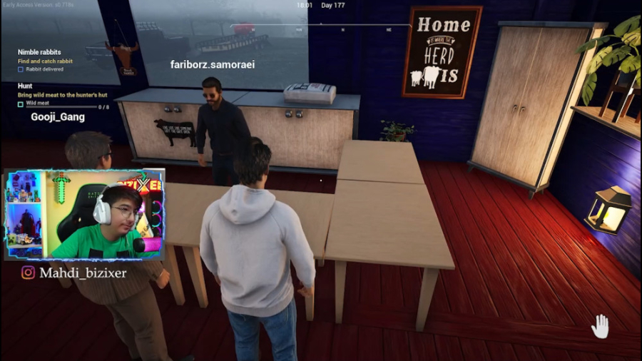 زندگی روستایی آنلاین (128) منا...