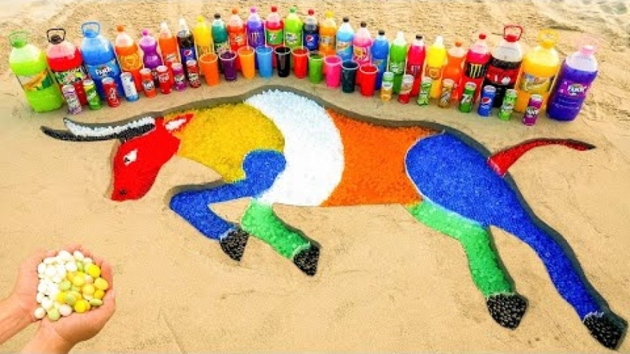 چالش زیبای نوشابه های گازدار د...