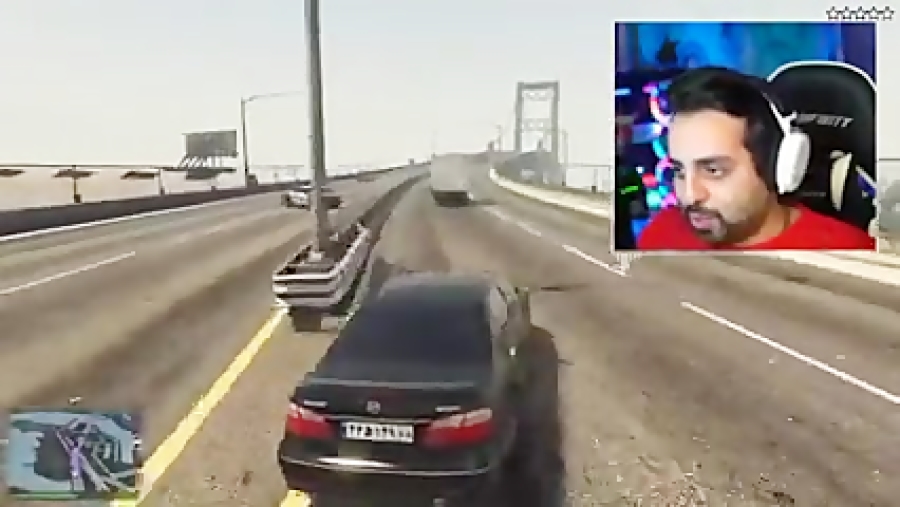 چالش جی تی ای وی با علی کامیکس...