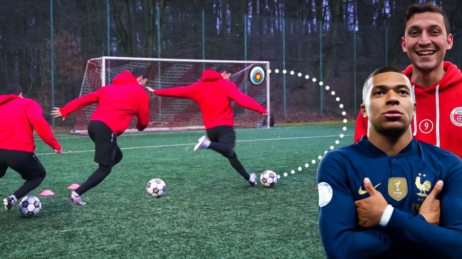 آموزش فوتبال : چطور مثله امباپ...