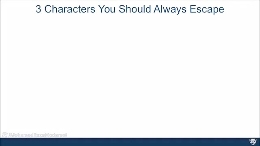 What is HTML Character Entity References