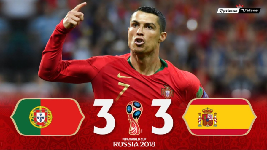 پرتغال 3 در 3 اسپانیا (هت تریک رونالدو) گل ها و نکات برجسته جام ...