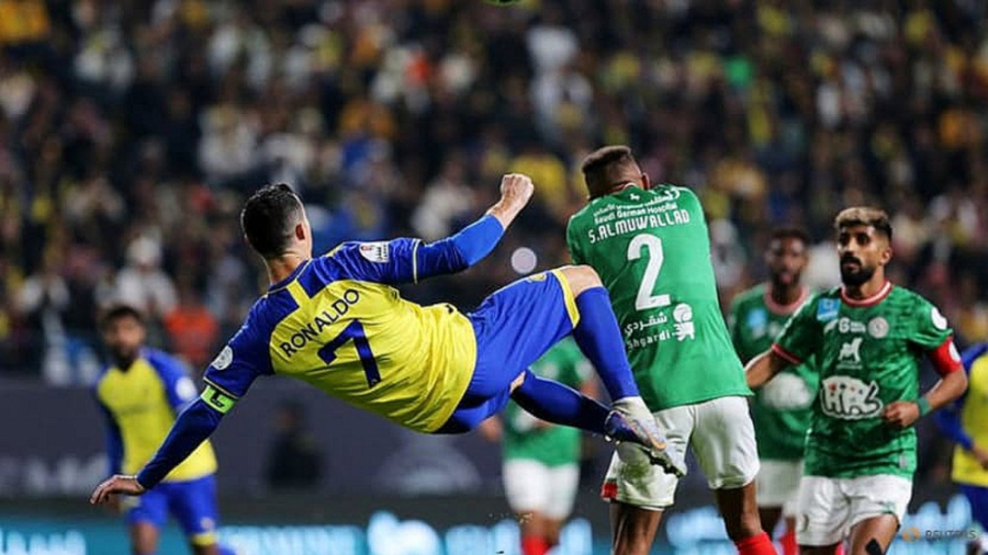 عملکرد رونالدو مقابل الاتفاق ع...