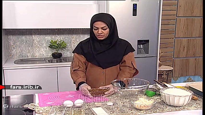 آموزش پخت &quot; پیراشکی گوشت...