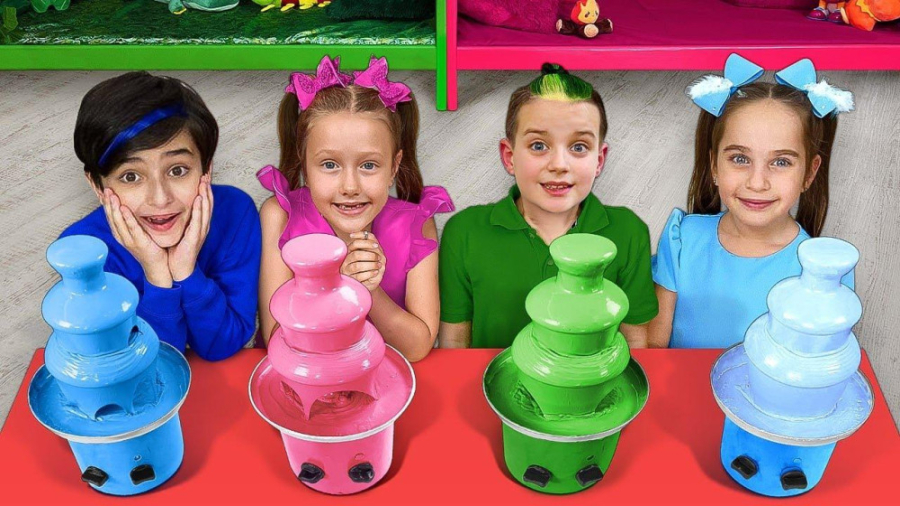 ساشا جدید  چالش غذایی بچه ها...