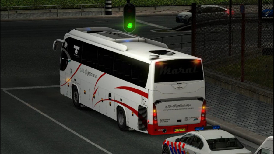 یوروتراک با اتوبوس های ایرانی...