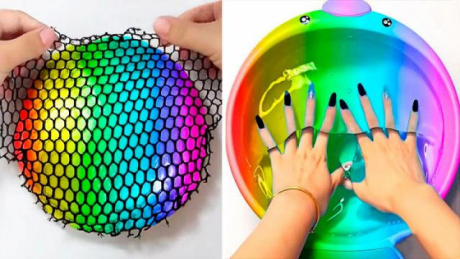 اسلایم بازی کودکانه  بازی با ر...