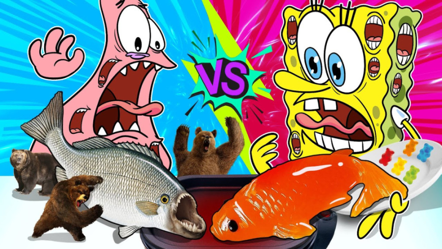 کارتون باب اسفنجی  چالش باب اس...