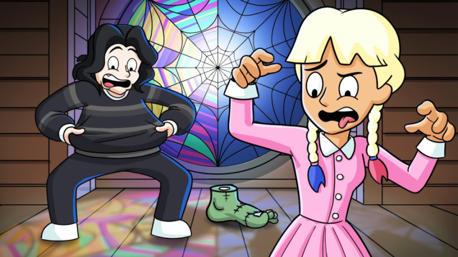 کارتون ونزدی، اما نقش ها برعکس...