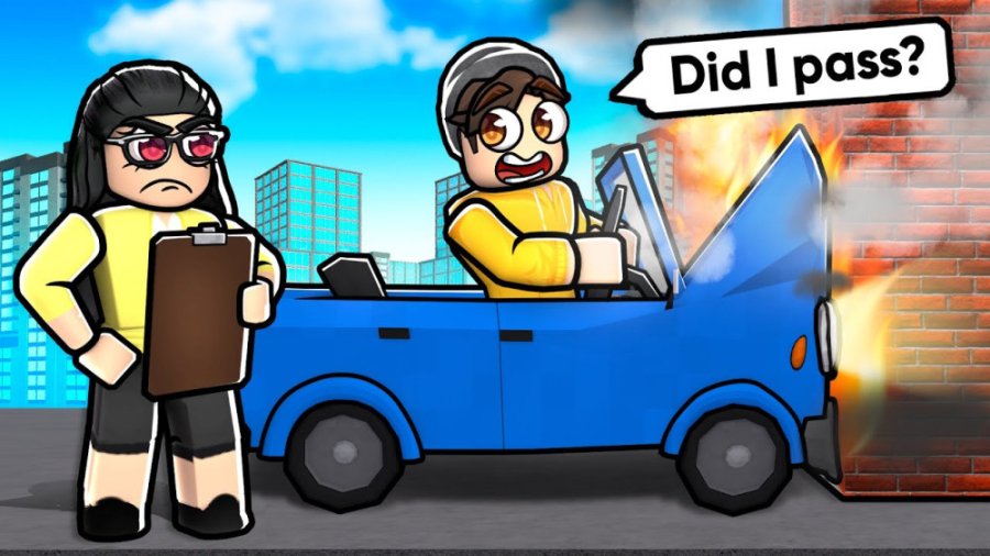 رفتن به مدرسه رانندگی  روبلاکس