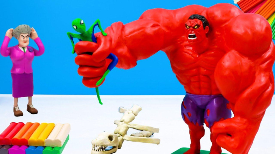 ابرقهرمانان خمیری  هالک غول پی...