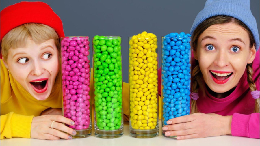 چالش غذایی  چالش شکلاتی دسر  ب...