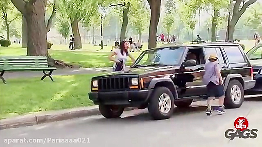 کلیپ خنده دار دوربین مخفی کم س...