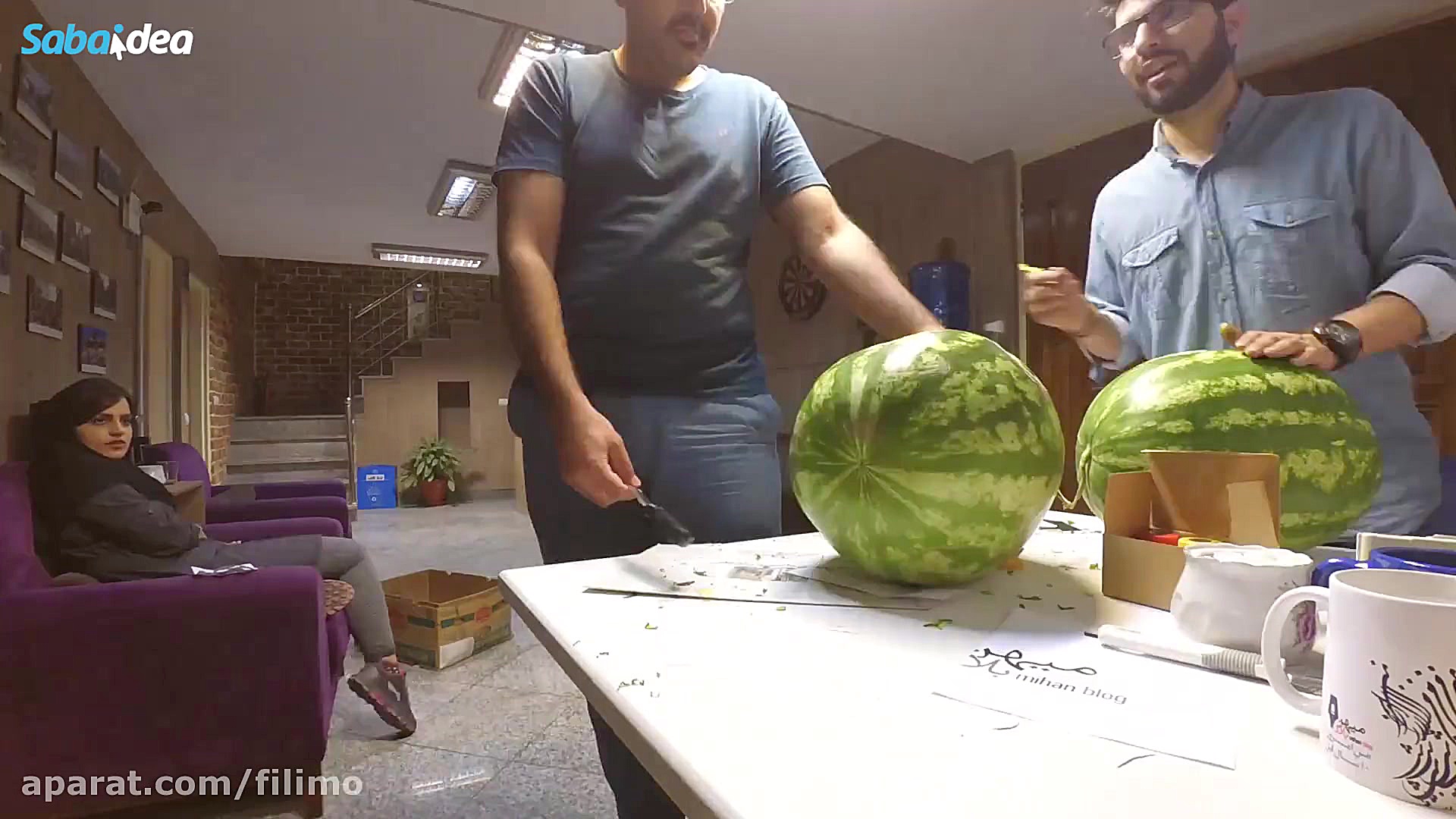 بچه های فیلیمو و هندوانه!