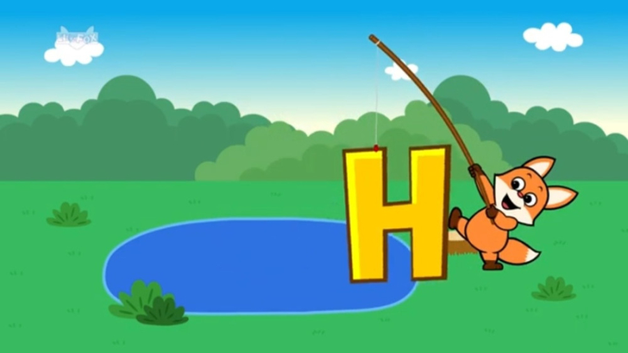 H h Letter H h song Word song