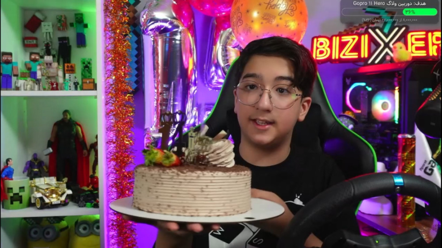 ویژه برنامه تولد 15 سالگی مهدی...