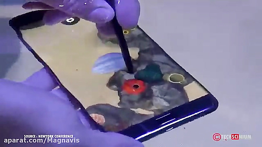 تست بازی در آب Samsung Galaxy...