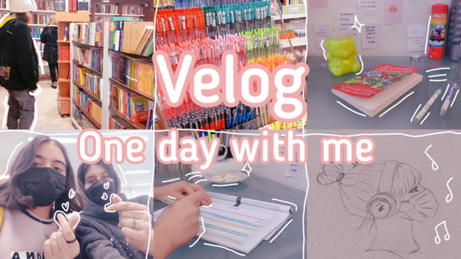 ولاگ یک روز با من  کتابخونه و...