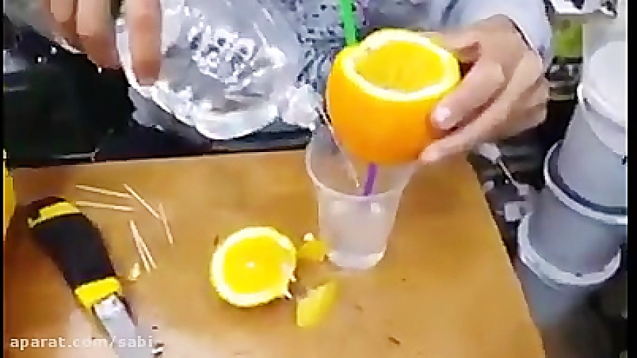 آموزش ساخت قلیون با لیوان