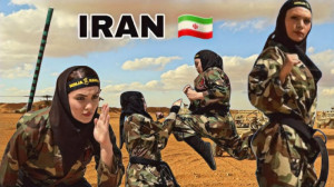 حرکات نمایشی «زنان یگان...