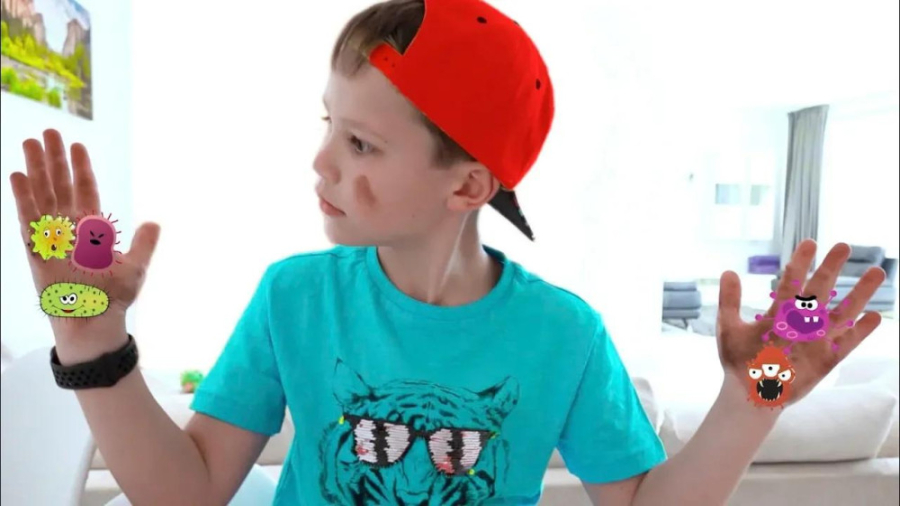 مکس و کیتی  مسواک زدن دندان  س...