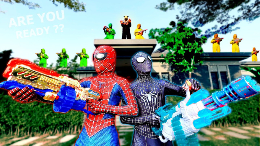 نبرد مرد عنکبوتی در واقعیت ، پ...