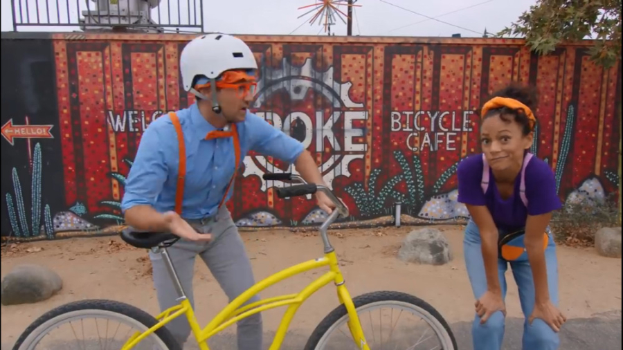 Blippi store bike helmet