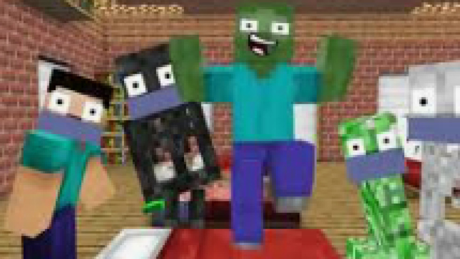 انیمیشن مدرسه هیولاها در ماینک...