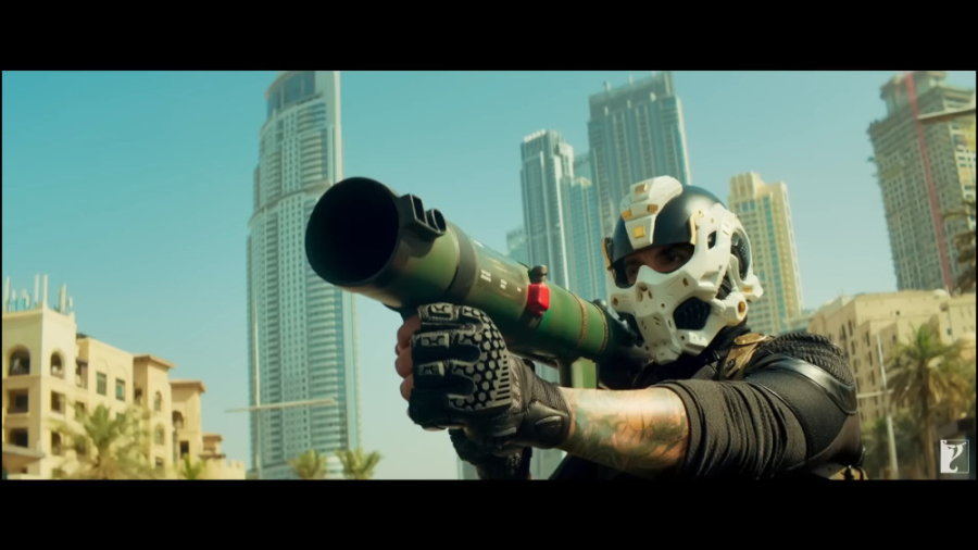 شاهرخ خان پشت صحنه فیلم پاتان...